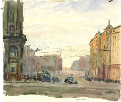 Купецио Ксения Конрадовна. Улица Горького